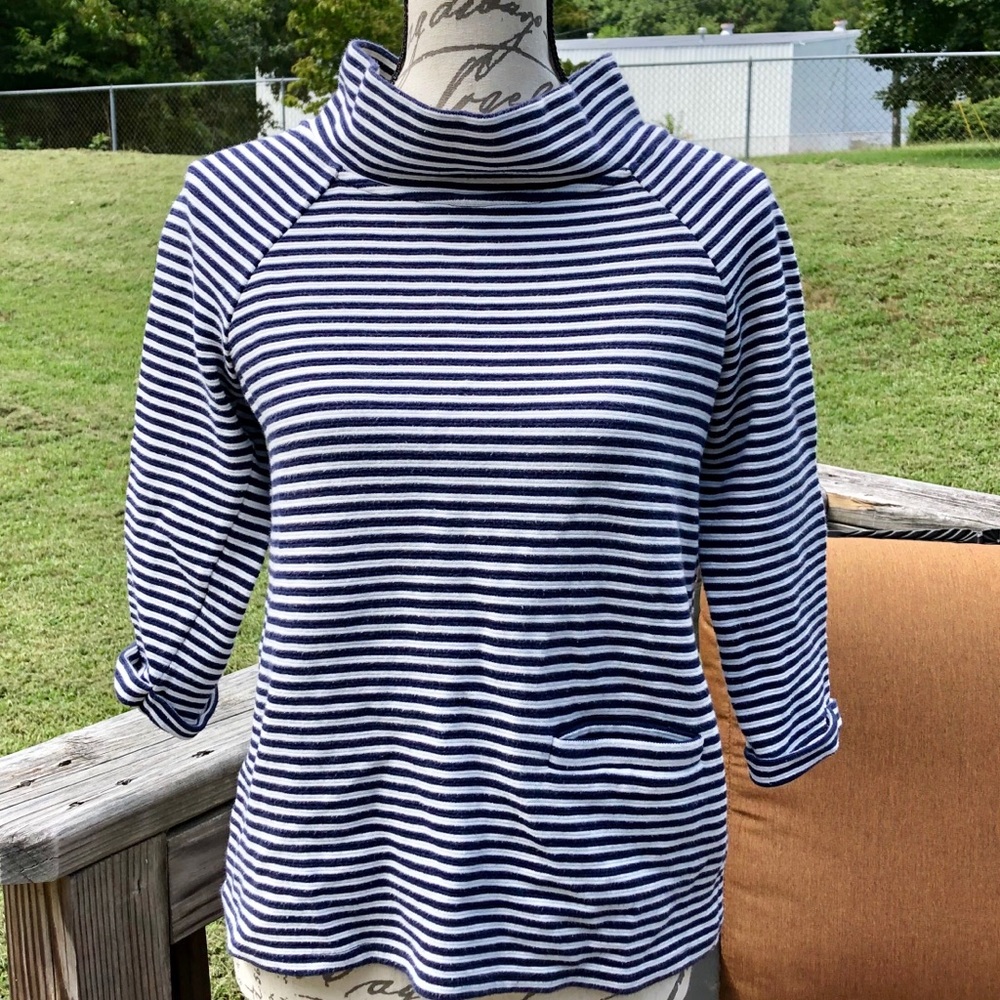 Boden Funnel Neck Top